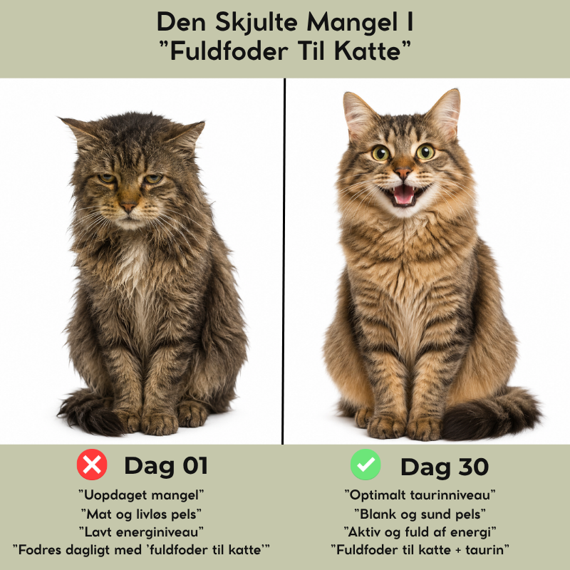 Taurin til Katte